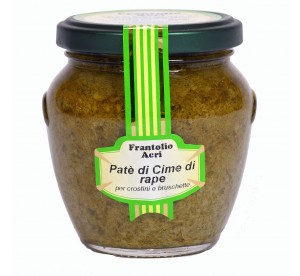 Pate with turnip tops